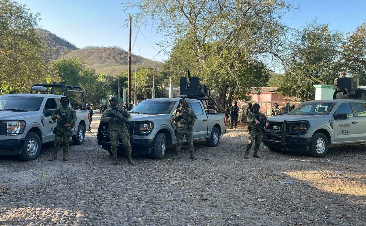 Marina efectúa operativo en bastión de ‘El Mayo’ Zambada en Sinaloa