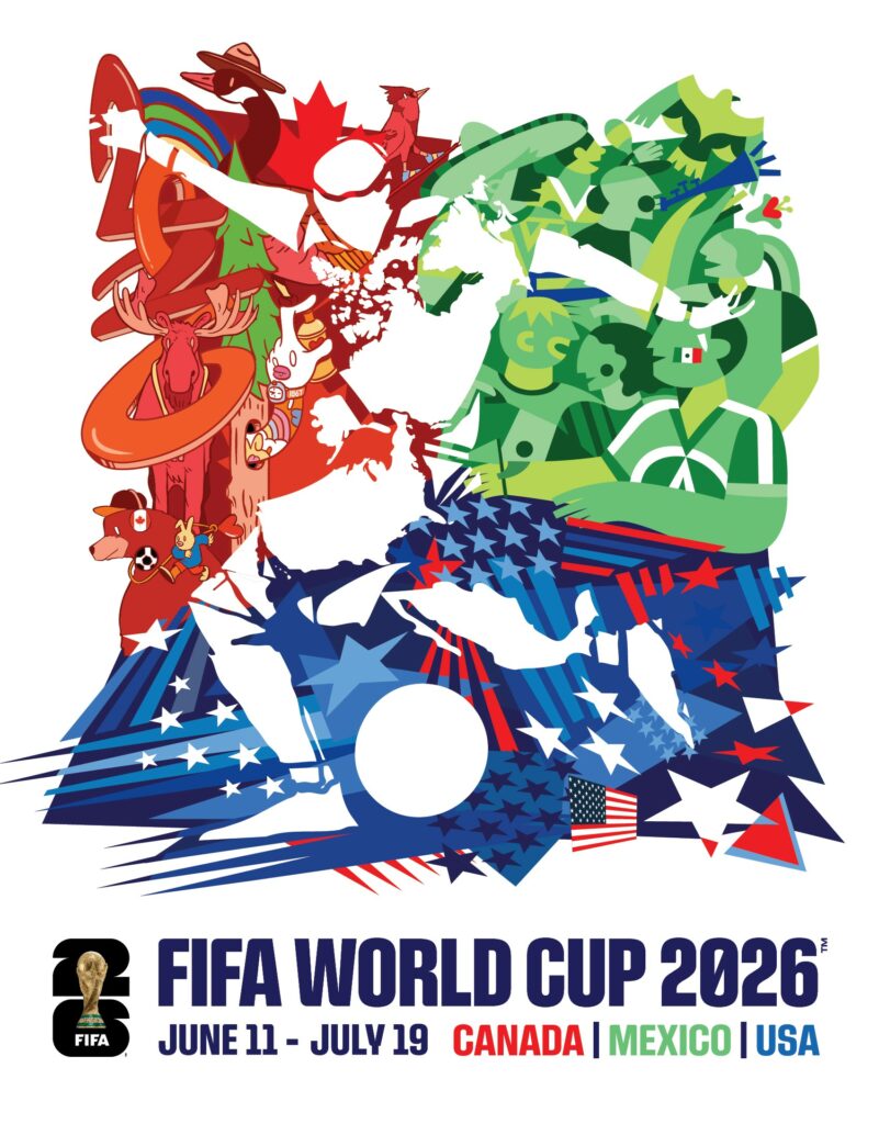 FIFA presenta el póster oficial del Mundial 2026 - poster-oficial-mundial-2026-801x1024