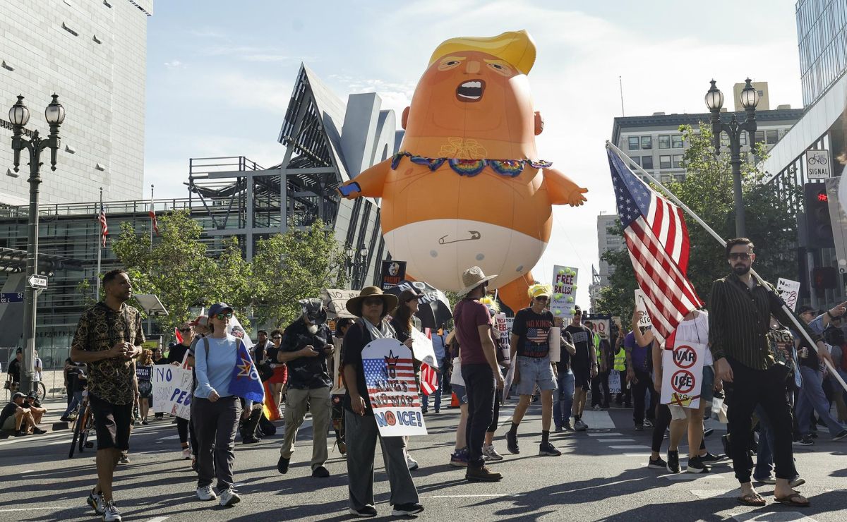 Más de 80 detenidos en protestas ‘No Kings’ contra Trump en 4 ciudades de EE.UU. Más de 80 detenidos en protestas ‘No Kings’ contra Trump en 4 ciudades de EE.UU.