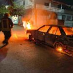 Queman taxi en segundo día de ataques contra transportistas en Acapulco