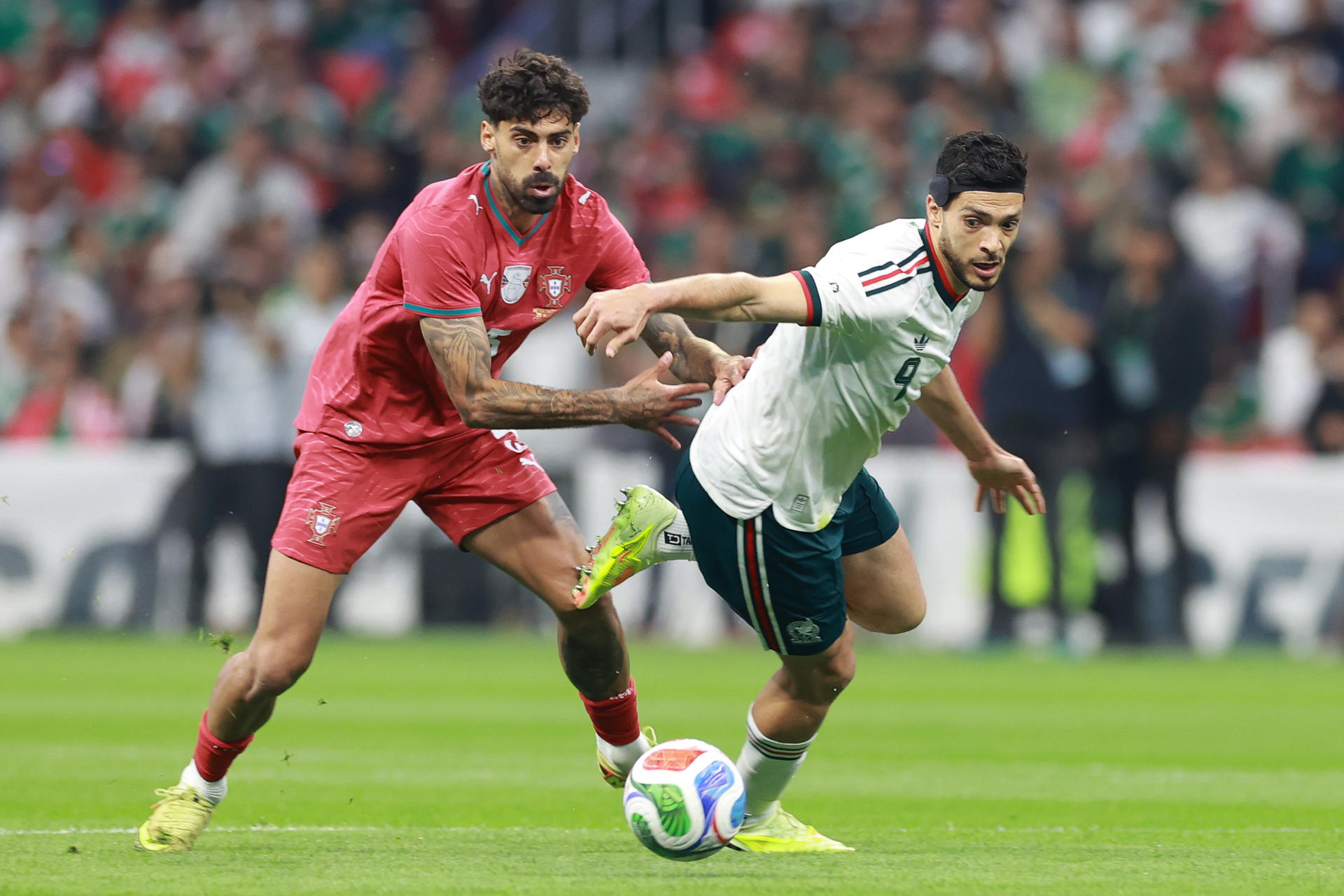 México y Portugal empatan en la reapertura del Estadio Banorte