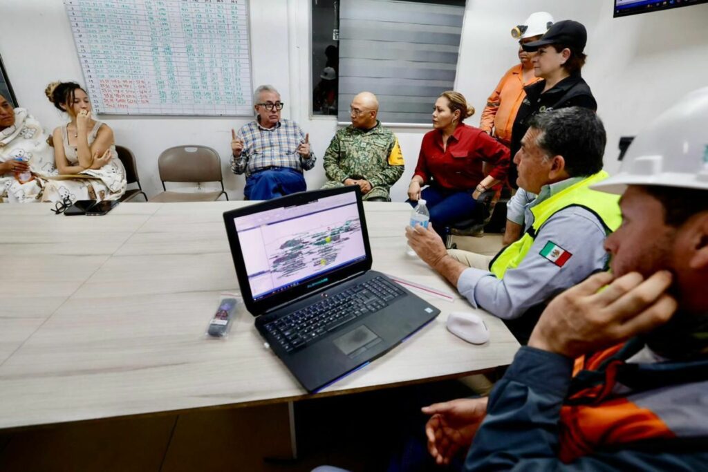 Gobernador Rocha destaca apoyo de la presidenta Sheinbaum para rescatar a mineros en Rosario