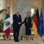 Sheinbaum recibe al presidente de Alemania en Quintana Roo