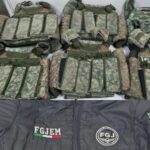 Desmantelan fábrica clandestina de uniformes policiales en Ecatepec