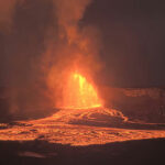El volcán Kilauea entra en erupción nuevamente con fuentes de lava de 300 metros de altura