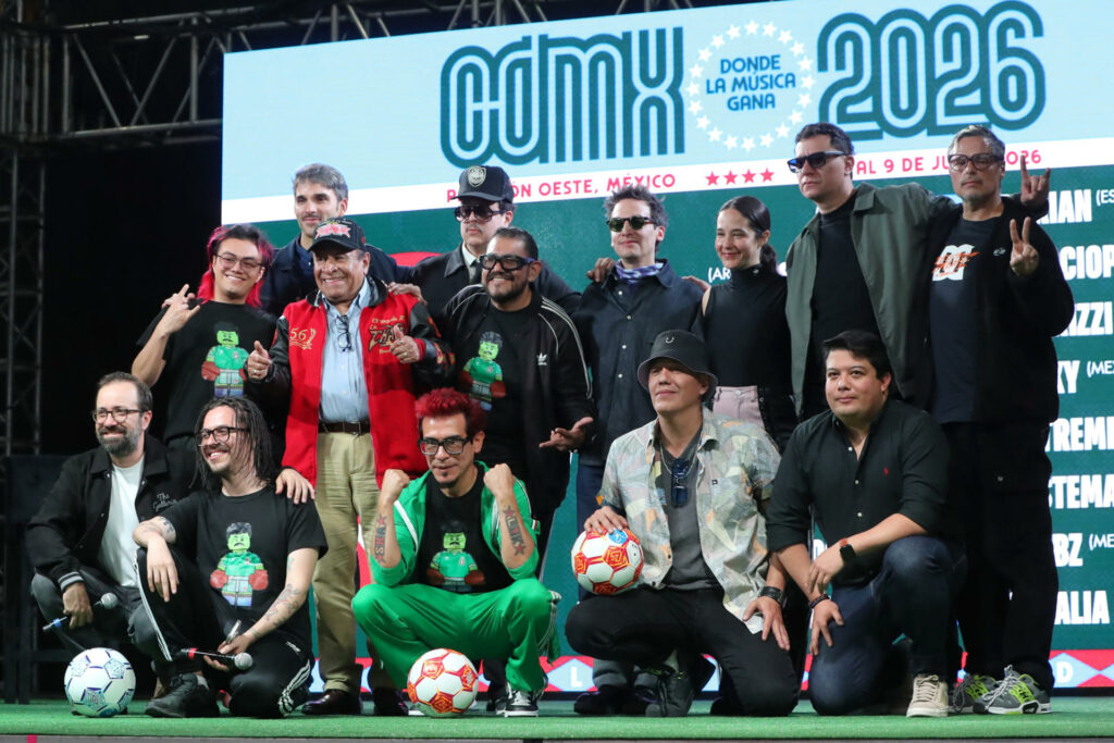 La fiebre futbolera y la música se unen en ocho conciertos antes del Mundial en México