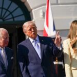 Trump recibe a Carlos III para tomar el té y le muestra la nueva colmena de la Casa Blanca