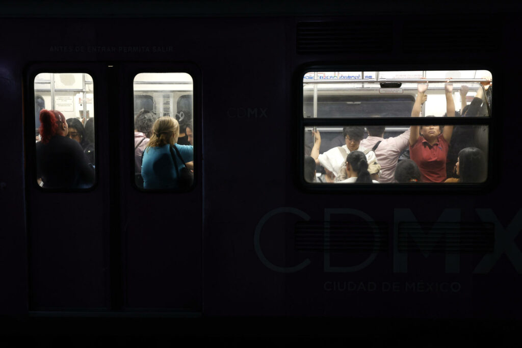 Tramo en obras del Metro de la CDMX se vuelve viral