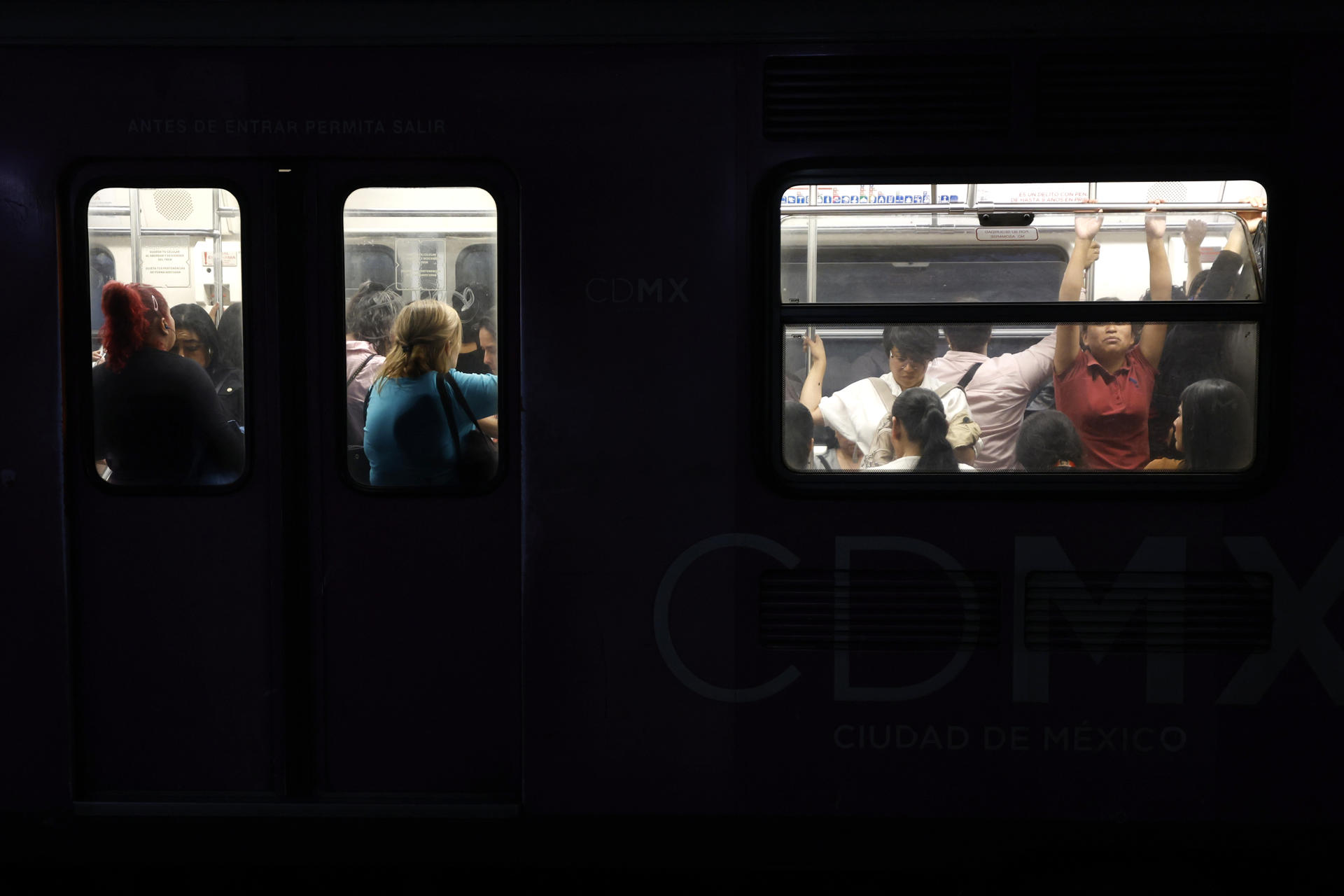 Tramo en obras del Metro de la CDMX se vuelve viral