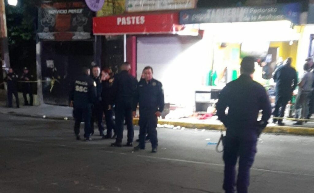 Ataque en taquería de Álvaro Obregón deja 5 heridos y 2 detenidos