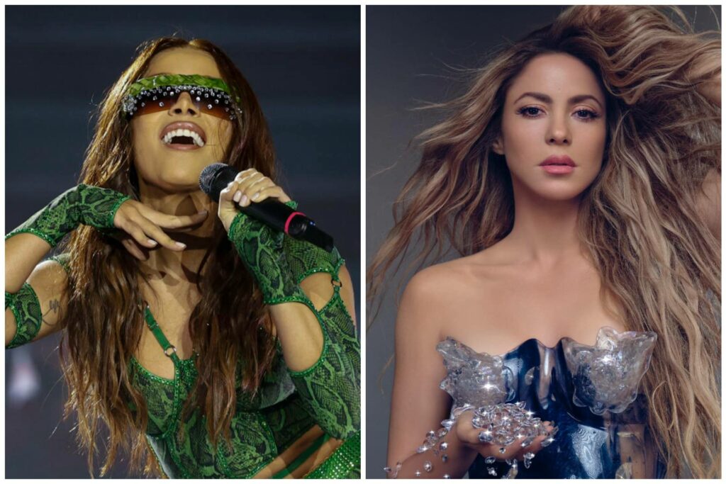 Anitta confirma que Shakira participará en una cancion de su próximo disco