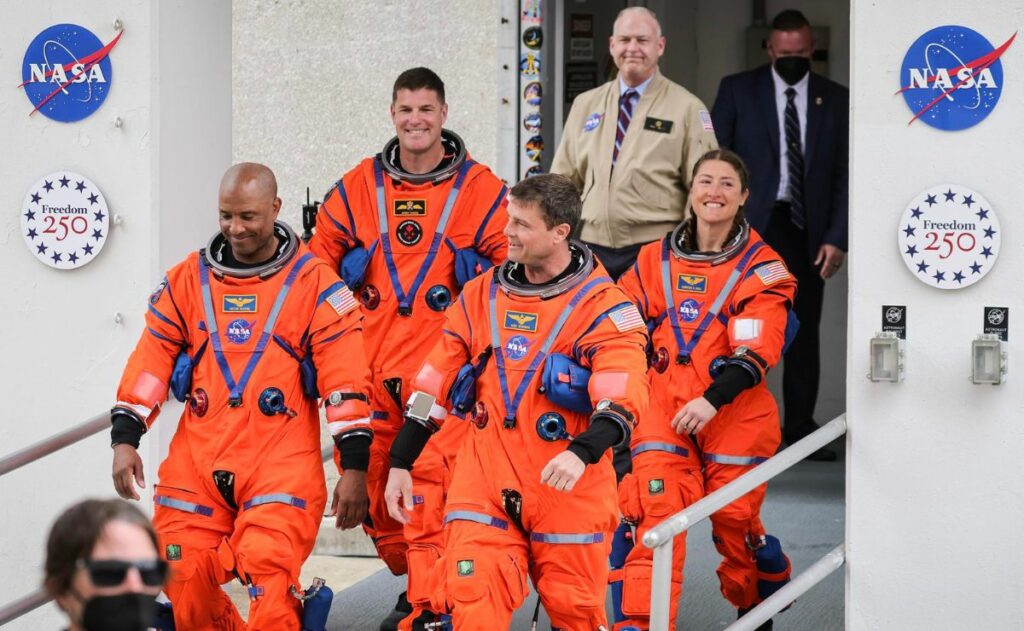 Ellos son los astronautas que harán historia con la misión Artemis II