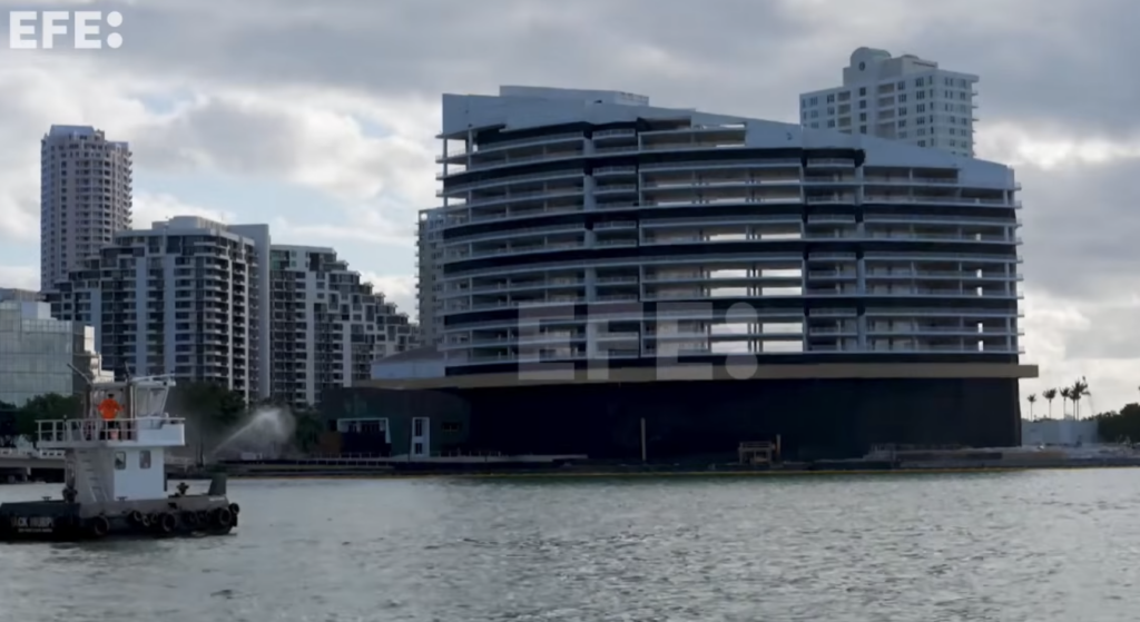 El hotel Mandarin Oriental de Miami es demolido tras 25 años en pie