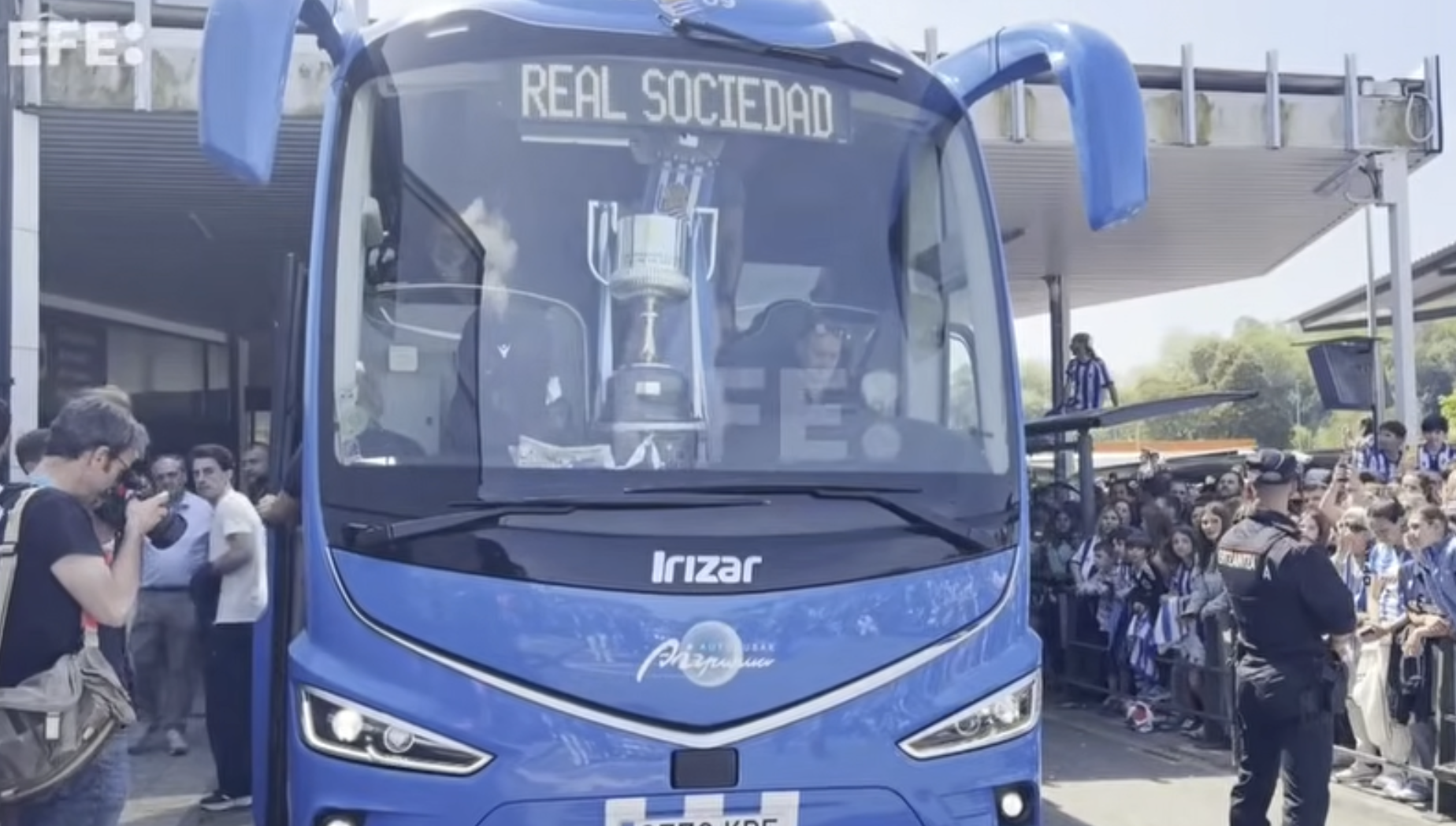 La Copa del Rey y la Real Sociedad ya están en Gipuzkoa