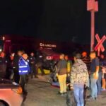 Tren embiste transporte de personal en Saltillo; una persona murió
