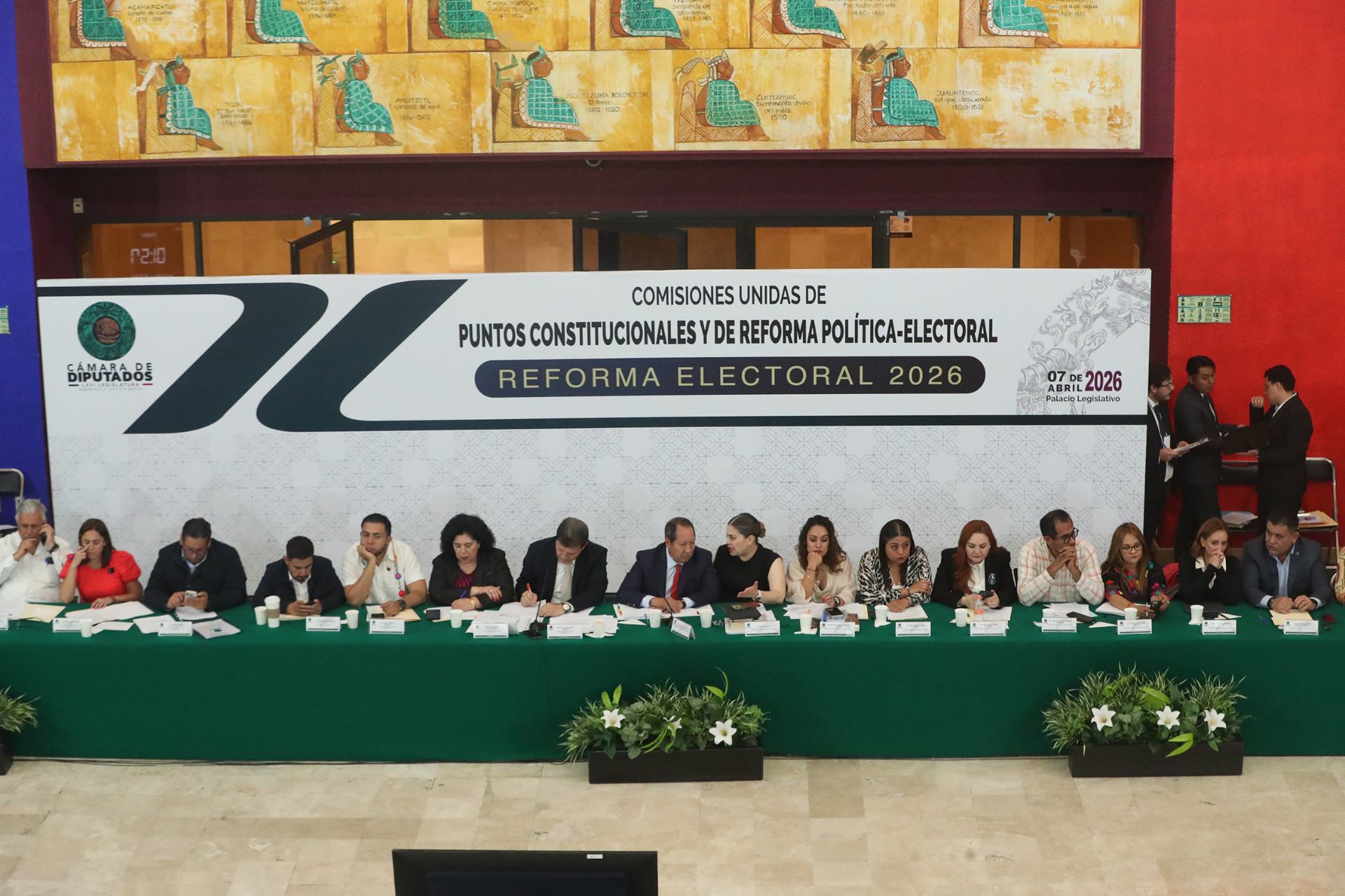 Avanza el Plan B de Reforma Electoral en comisiones de la Cámara de Diputados