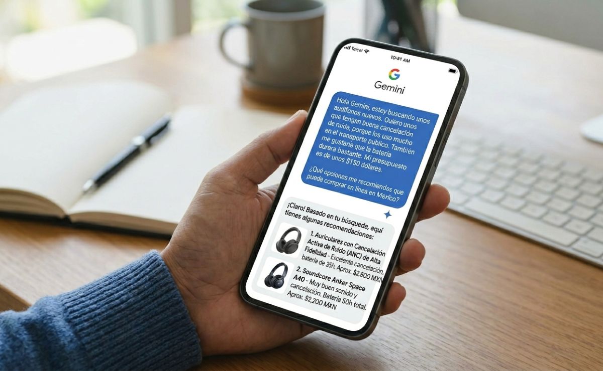 Gemini se convierte en asistente personal de compras inteligentes