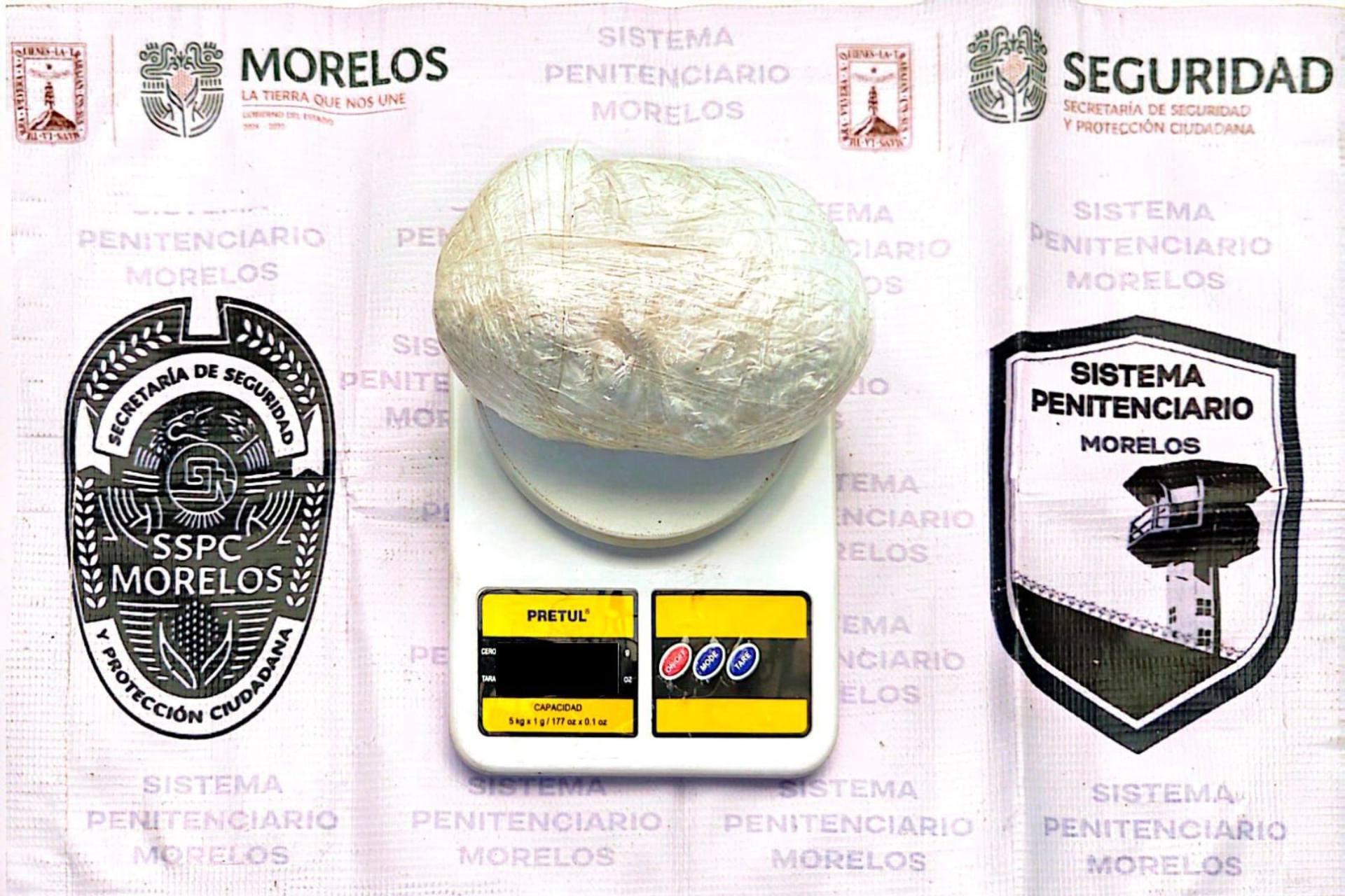 Detenidos cinco custodios del penal de Atlacholoaya, Morelos; intentaban ingresar con droga y celulares