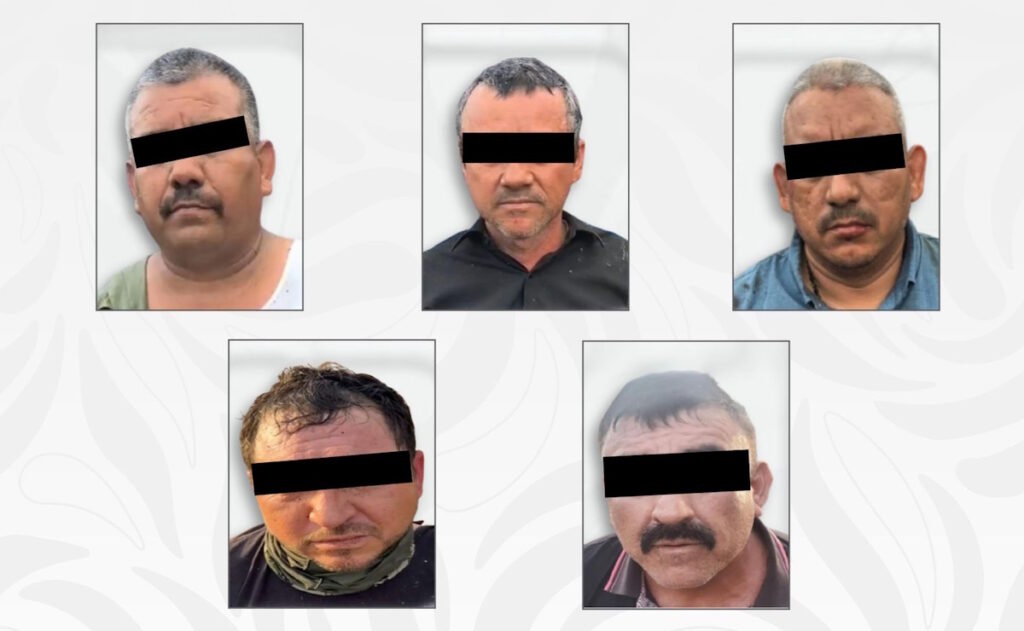 Detienen a cinco hombres vinculados con Los Chapitos