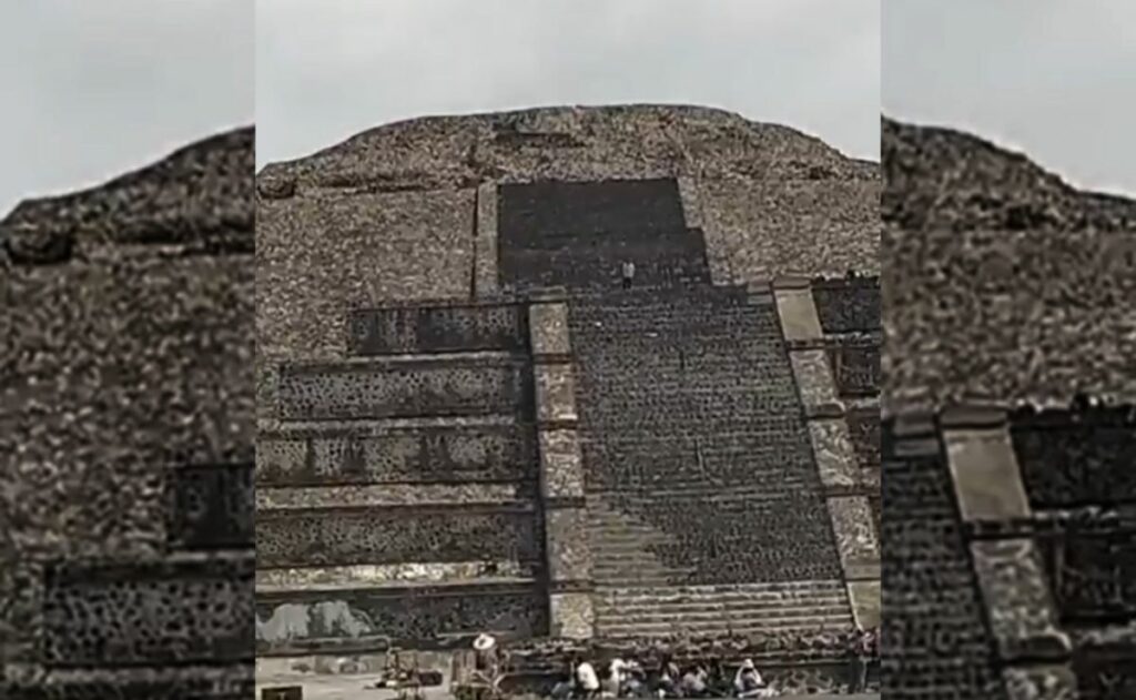 Video: Sujeto dispara en Zona Arqueológica de Teotihuacan; una turista murió