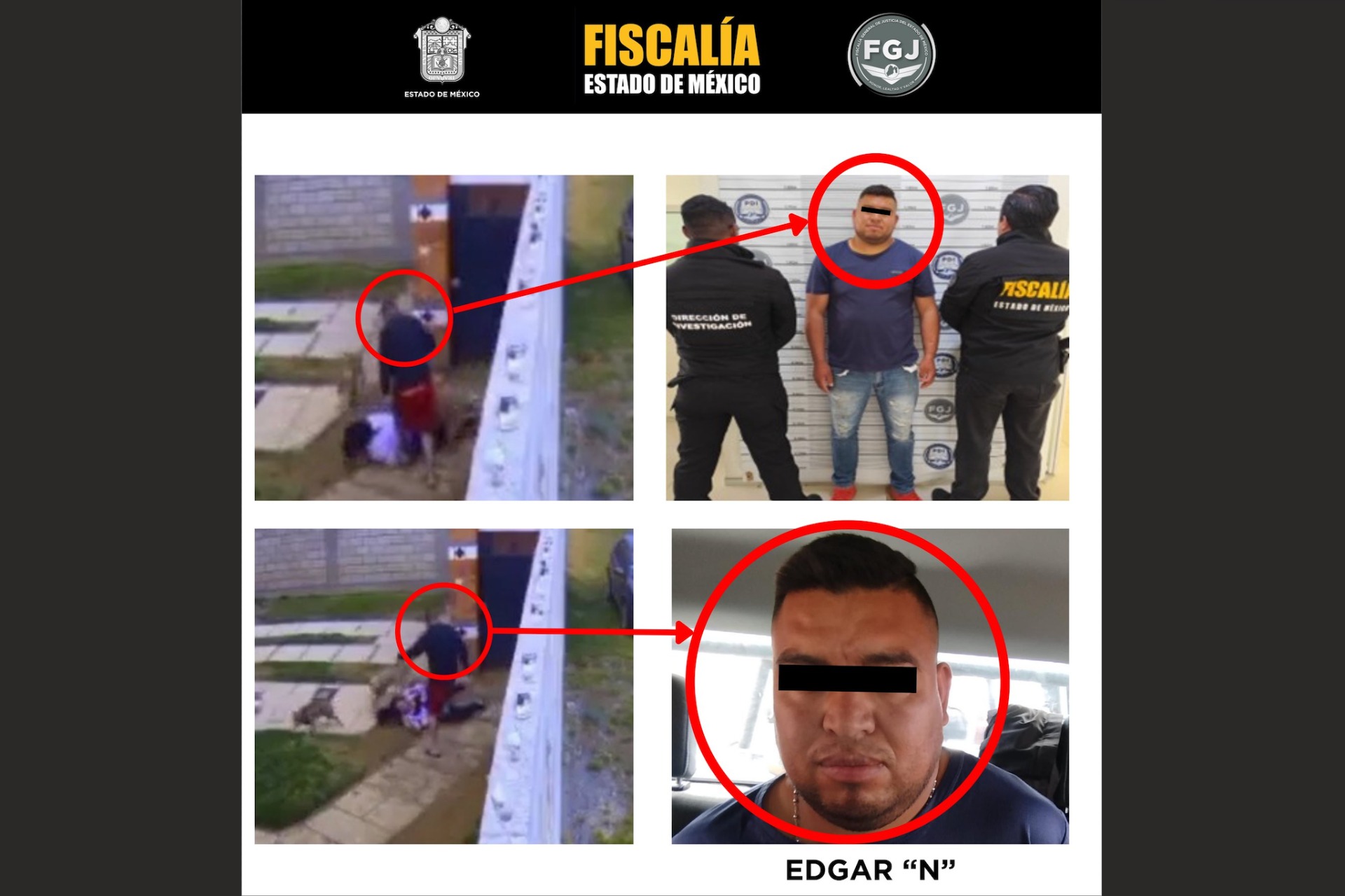 Cae el subdirector de la Policía de Xalatlaco, Edomex, tras agredir a su pareja