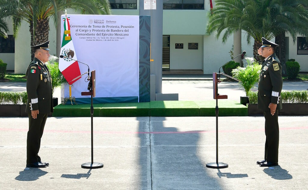 El general Juan José Gómez Ruiz asume como nuevo Comandante del Ejército Mexicano