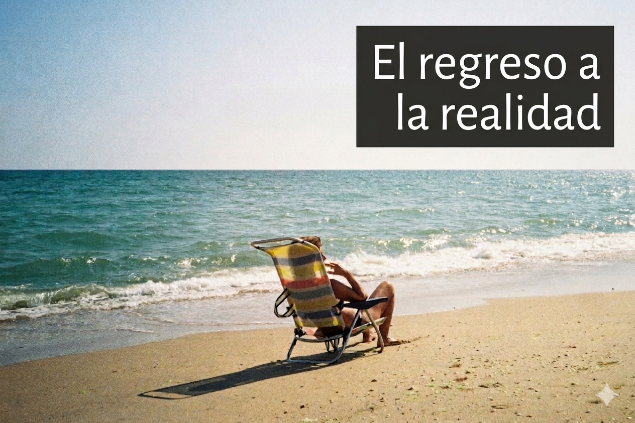 ¿Te cuesta regresar de vacaciones?