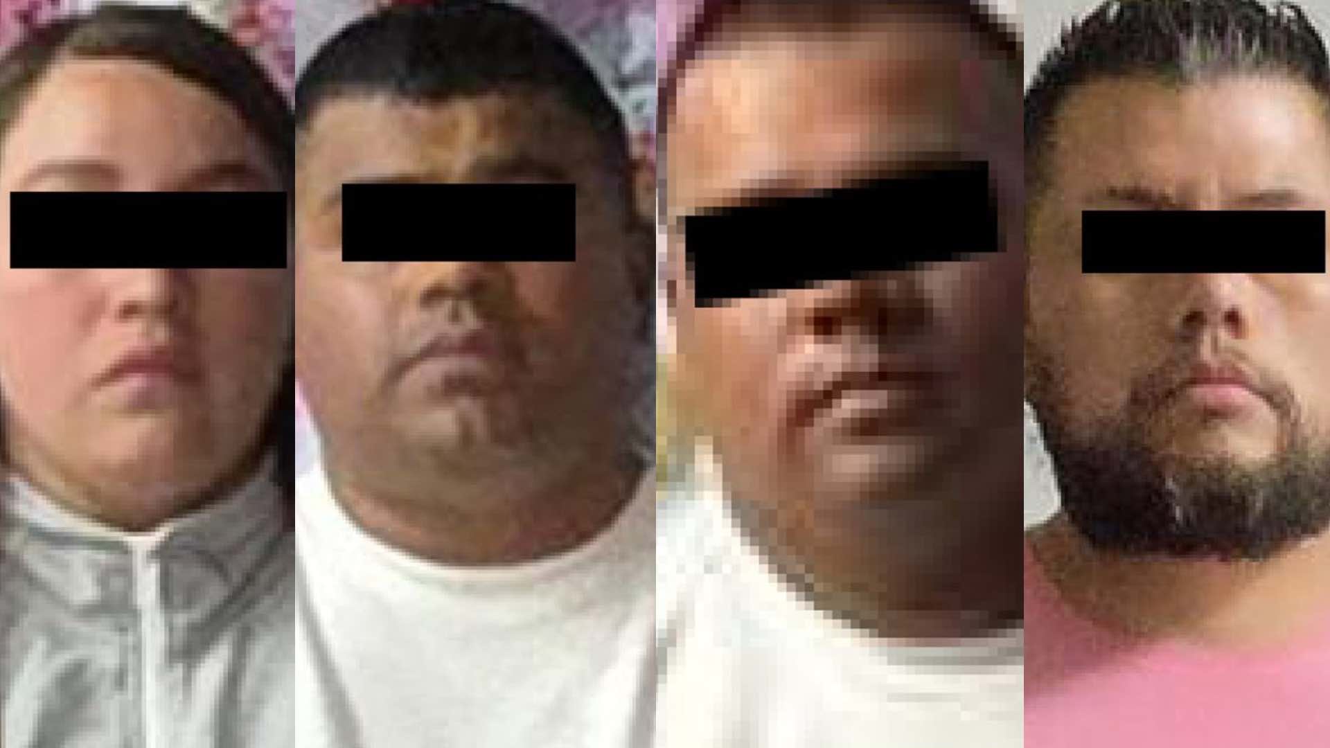 Detienen a cuatro presuntos extorsionadores en CDMX