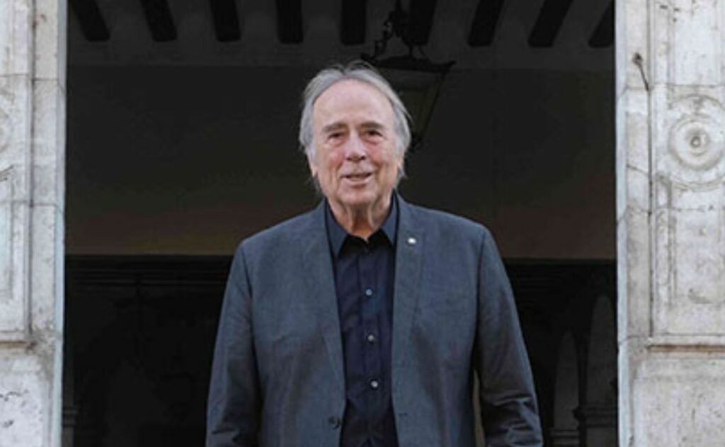 Joan Manuel Serrat describe como “fantástico” el trabajo de la presidenta Sheinbaum