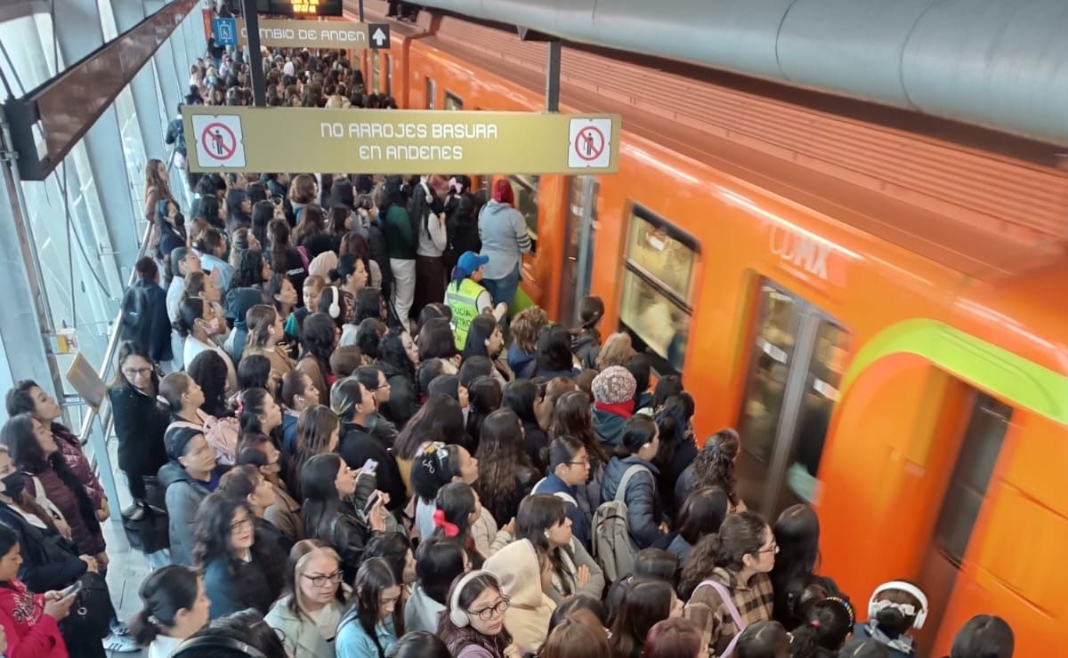 Metro CDMX, con afluencia alta en varias líneas