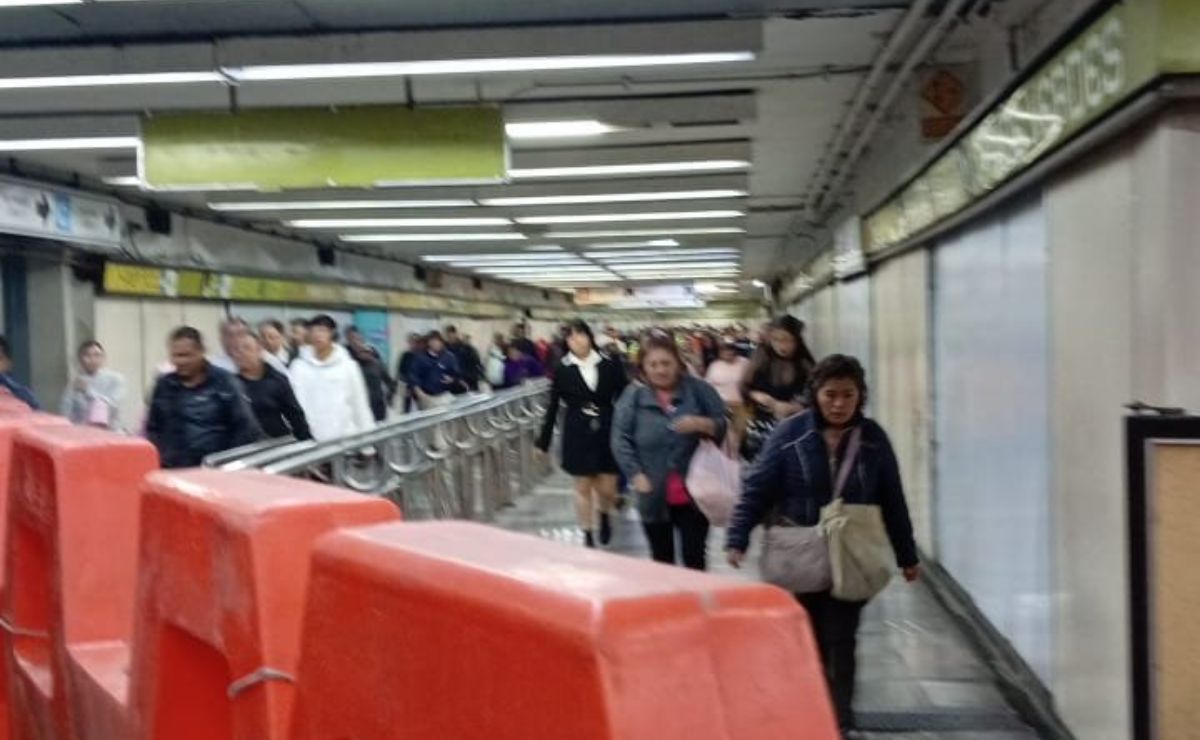 Metro CDMX advierte afluencia moderada en seis líneas