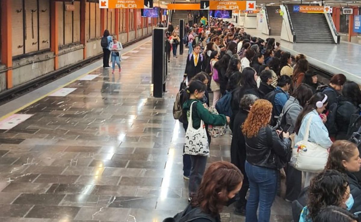 Metro CDMX, con alta demanda de usuarios en 8 líneas