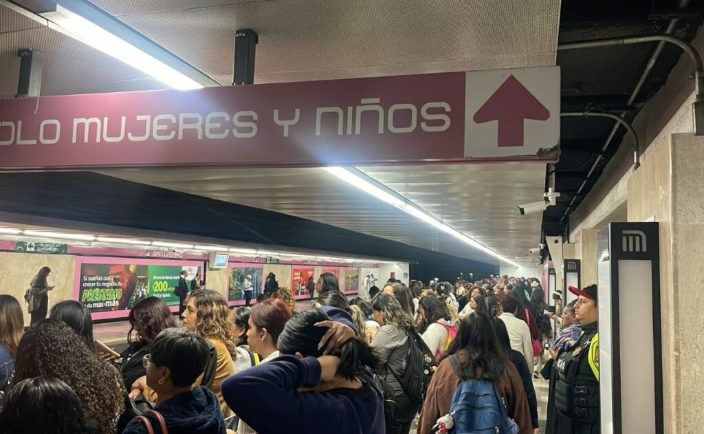 Metro CDMX registra alta afluencia en cinco líneas