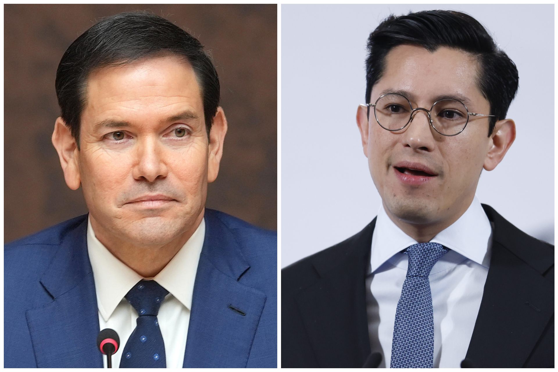 Marco Rubio llama al canciller Roberto Velasco para felicitarlo; le insta a estrechar la cooperación