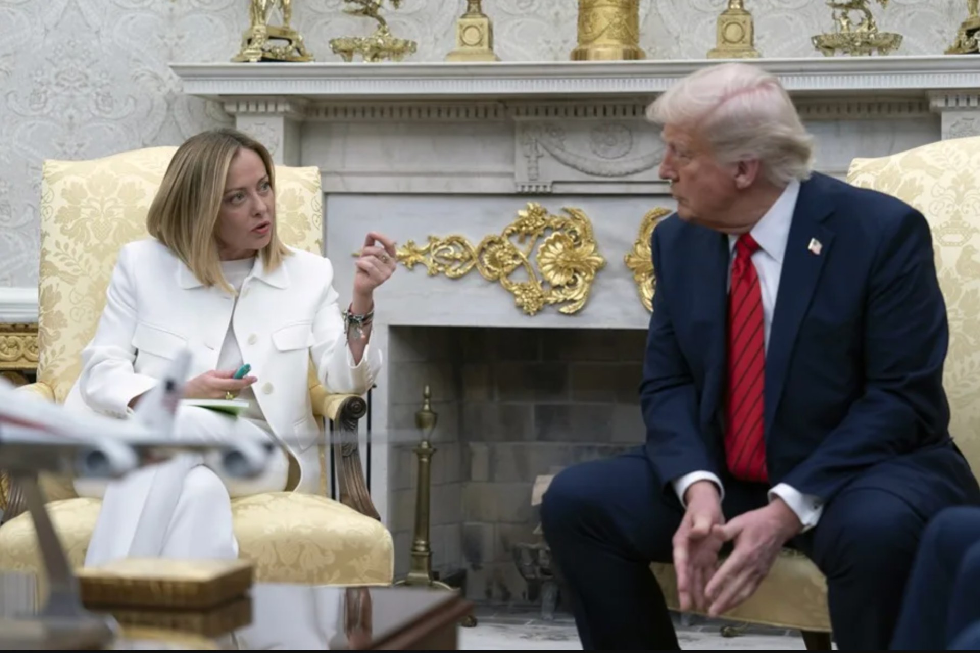 Trump dice estar sorprendido por las críticas de Meloni: “La inaceptable es ella” Trump dice estar sorprendido por las críticas de Meloni: “La inaceptable es ella”