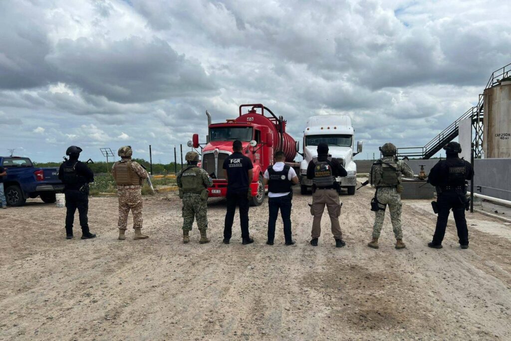 Localizan pipa con reporte de robo dentro de subestación de Pemex en Reynosa, Tamaulipas