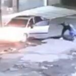 Video: Captan abandono de niño en calles de Tlalpan; era un juego, dice el papá