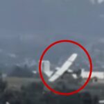Revelan video del accidente de un avión que se desplomó en Puebla