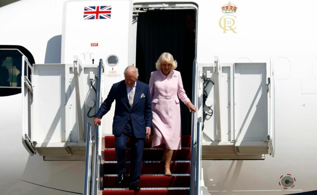 Los reyes Carlos III y Camila llegan a EE.UU. para una visita de Estado de 4 días