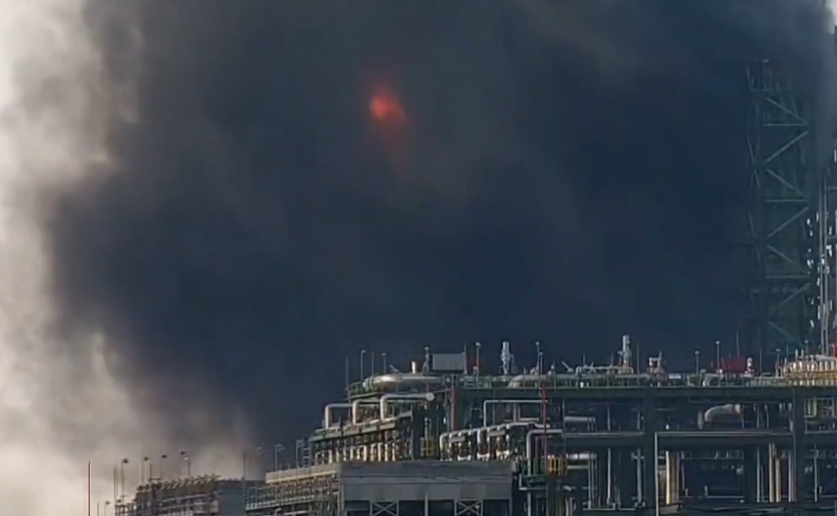 Se registra incendio en Dos Bocas, Tabasco