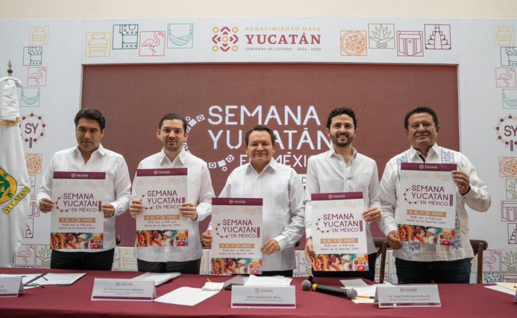 Yucatán proyectará su riqueza cultural, gastronómica y productiva en la Semana Yucatán en México 2026
