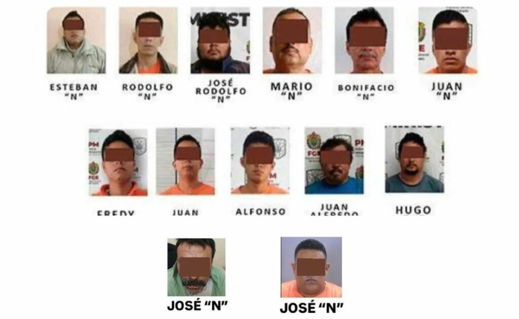 Dan 70 años de cárcel a 13 hombres por multihomicidio en Las Choapas, Veracruz