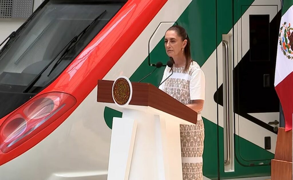 Sheinbaum inaugura el Tren Felipe Ángeles que conectará a la CDMX con el AIFA