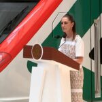 Sheinbaum inaugura el Tren Felipe Ángeles que conectará a la CDMX con el AIFA