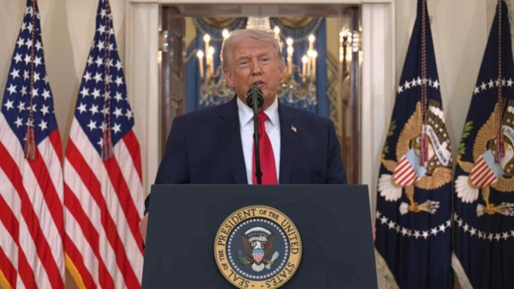 EN VIVO: Trump ofrece un mensaje