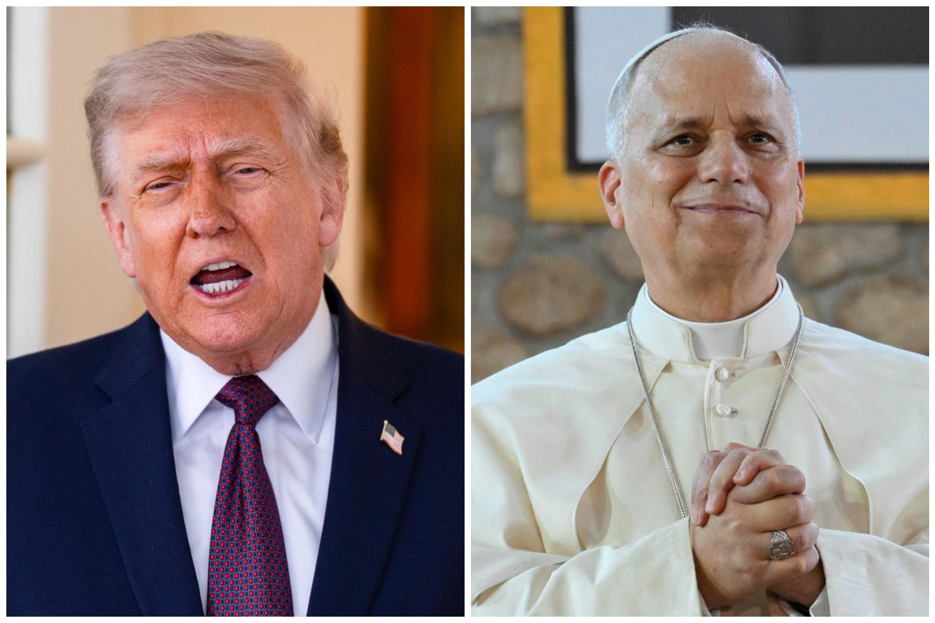 Trump defiende que “tiene derecho” a estar en desacuerdo con el papa León XIV