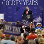 Trump reaparece en un mitin en Florida tras intento de asesinato: “No debería estar aquí”
