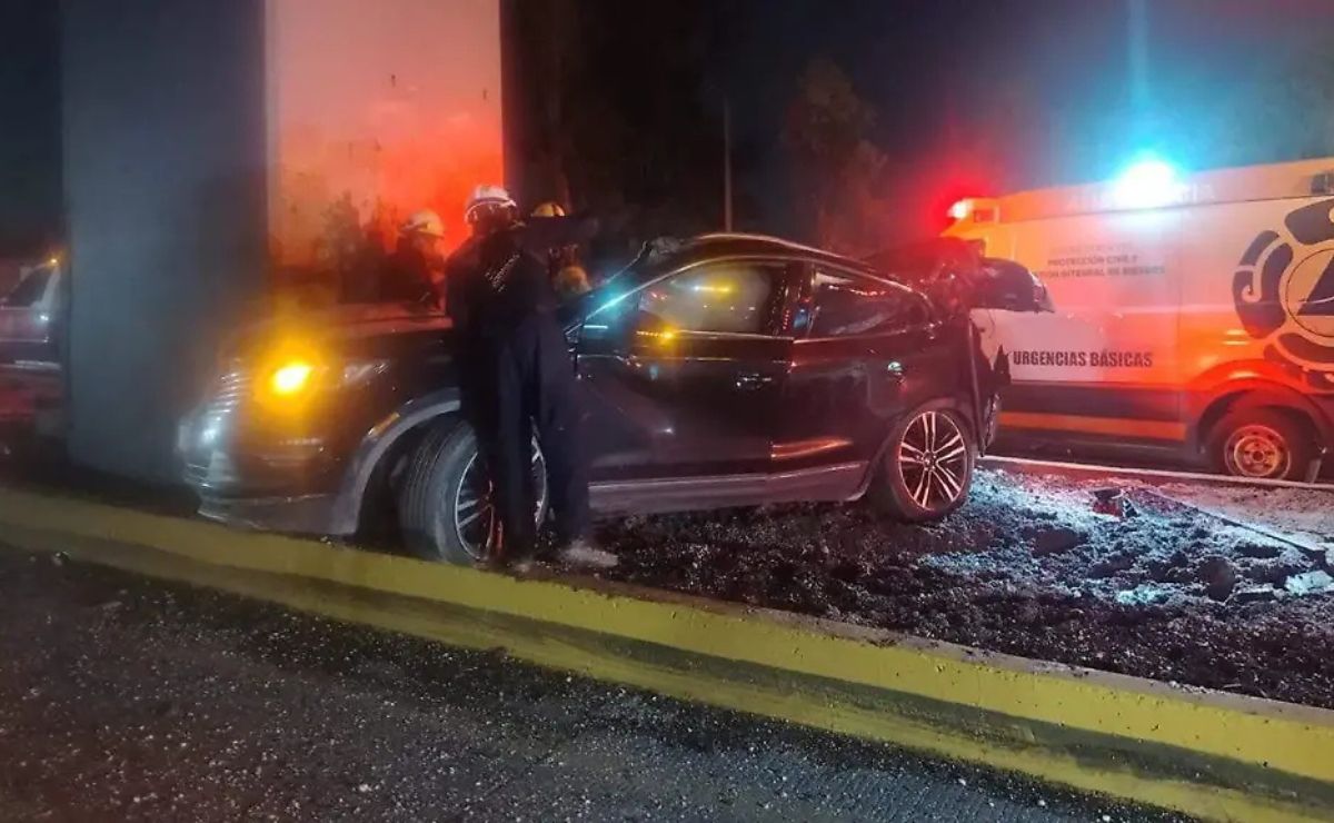 Choque sobre la México-Puebla deja 4 muertos, entre ellos un adolescente Choque sobre la México-Puebla deja 4 muertos, entre ellos un adolescente
