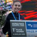 Con récord nacional de Alegna González, México domina la marcha en Portugal
