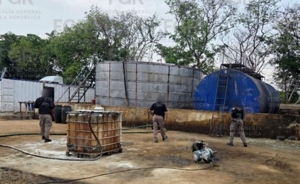 Aseguran más de 250 mil litros de hidrocarburo en Veracruz